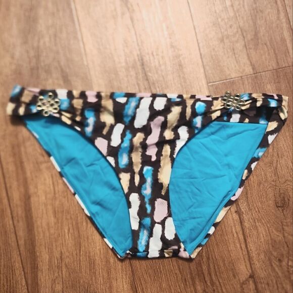 Diane Von Furstenberg 2 Piece Bikini Swimsuit Size M - Picture 4 of 8